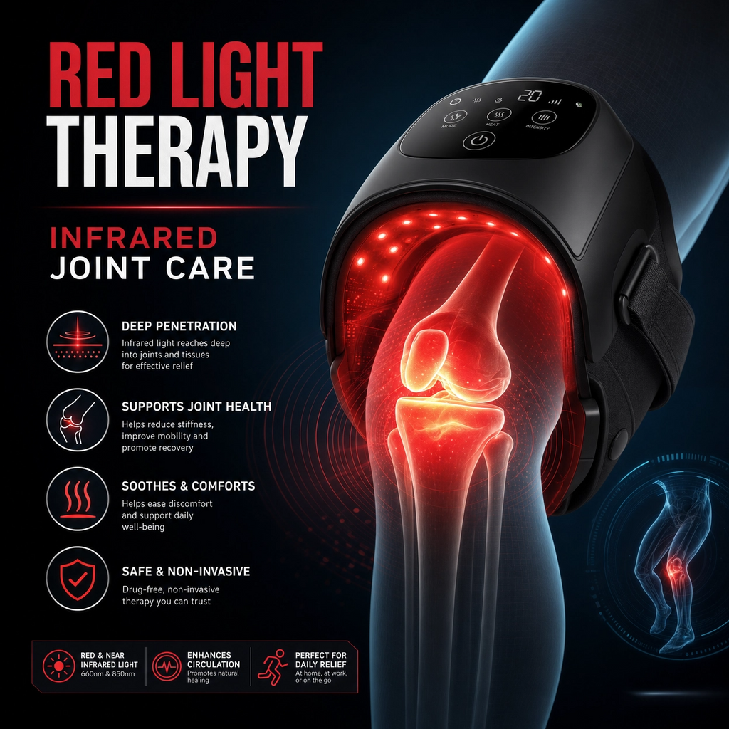 Thermal Compressed Electric Knee Massager