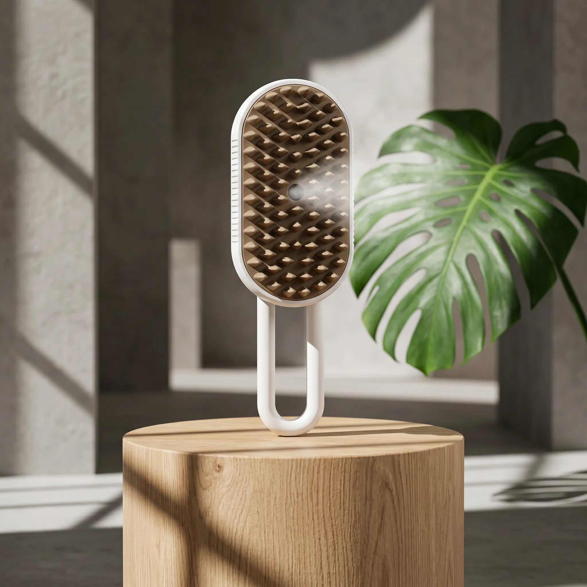 The Pawsitive Steam Brush: Luxury Pet Grooming & Massage for a Silky, Healthy Coat