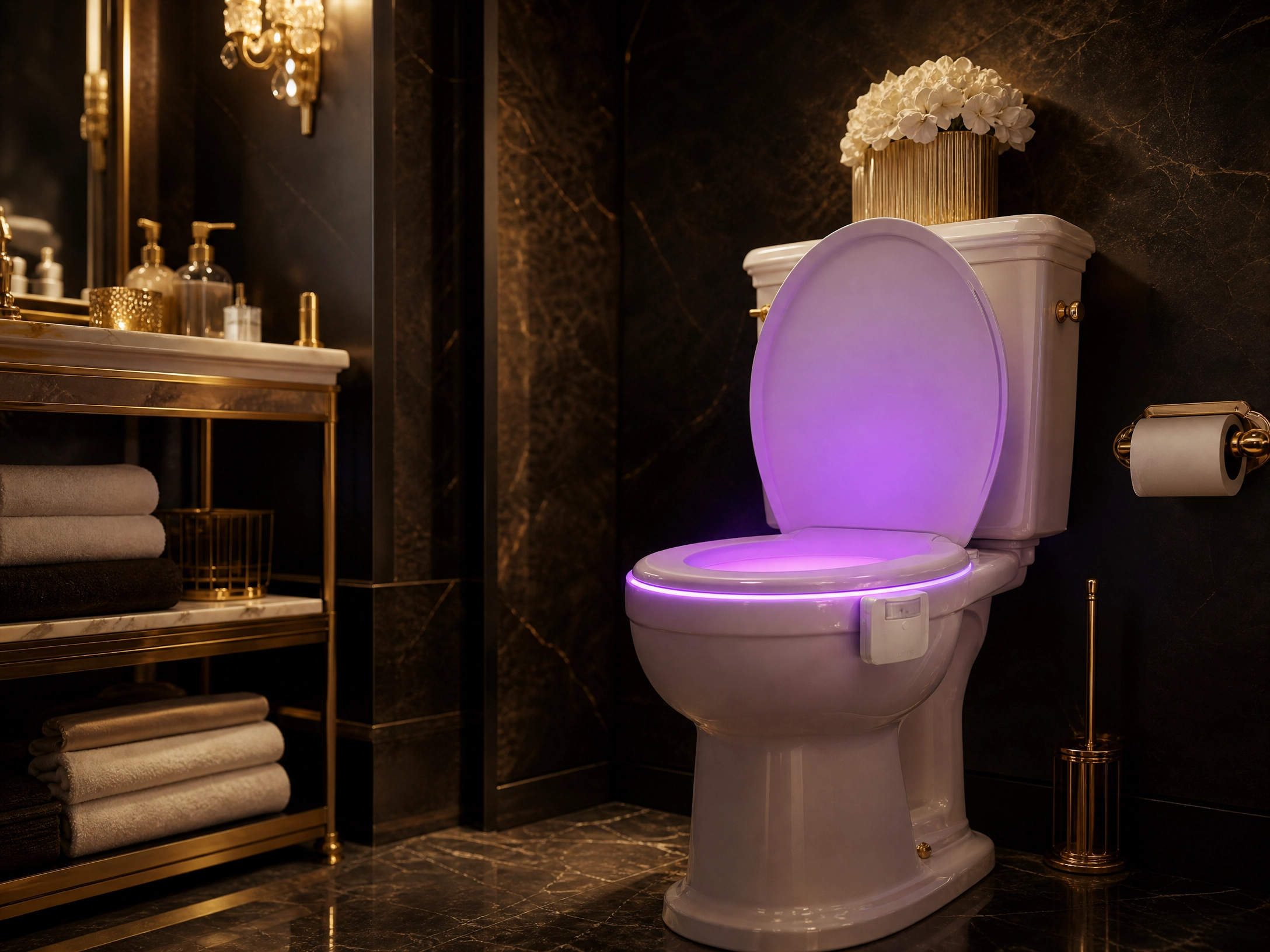 Automatic Motion-Activated Bathroom Glow Light – Smart Night Safety LED for Home Use