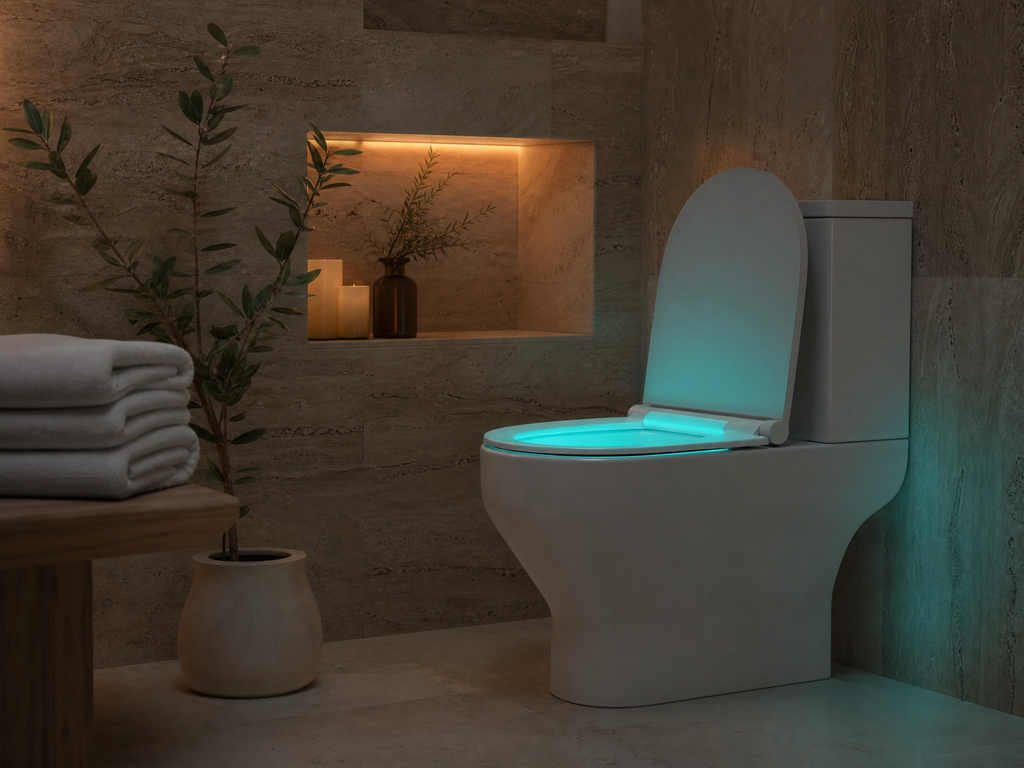 Automatic Motion-Activated Bathroom Glow Light – Smart Night Safety LED for Home Use