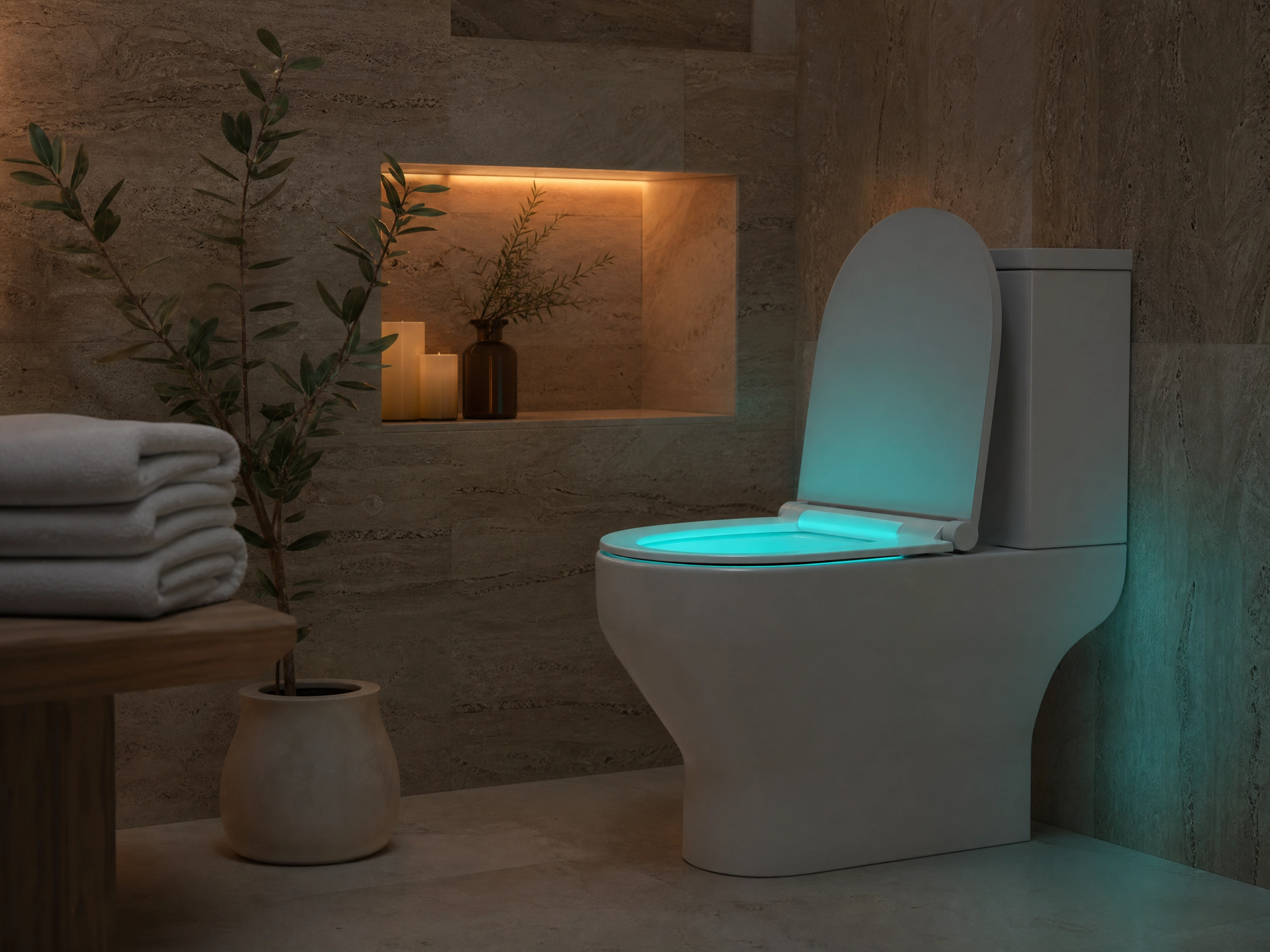Automatic Motion-Activated Bathroom Glow Light – Smart Night Safety LED for Home Use